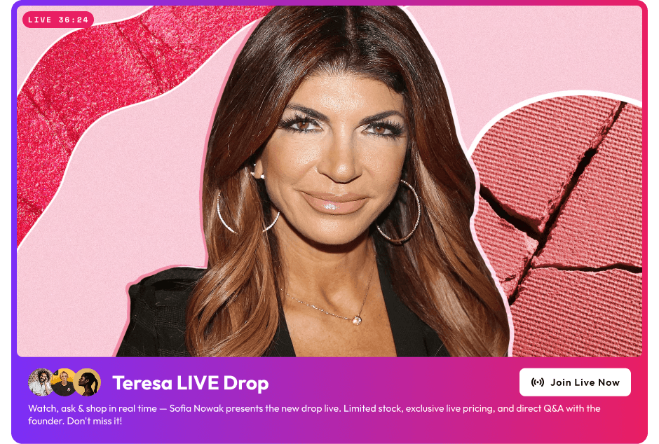 Joining the Teresa LIVE Drop on Kova